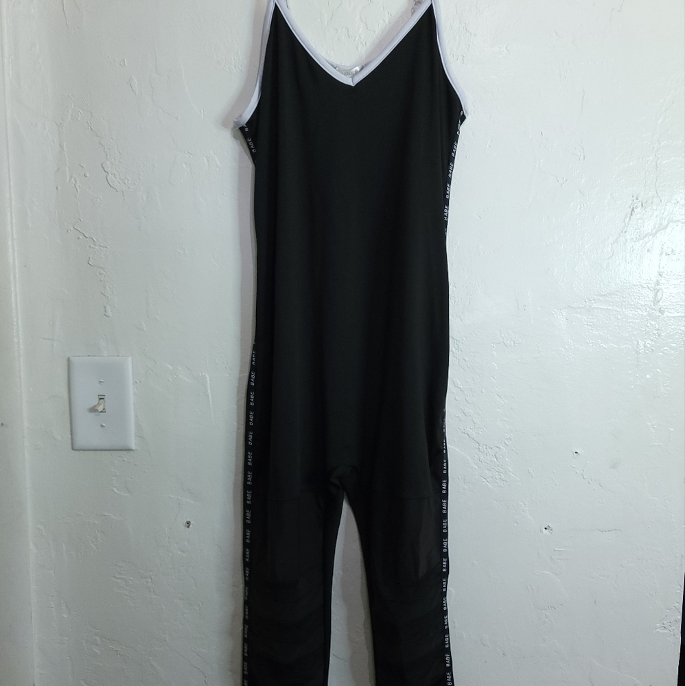 Bozzolo BABE Black Althletic Jumpsuit